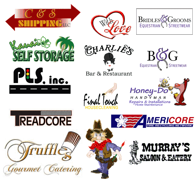 Samples logos, labels & etc.